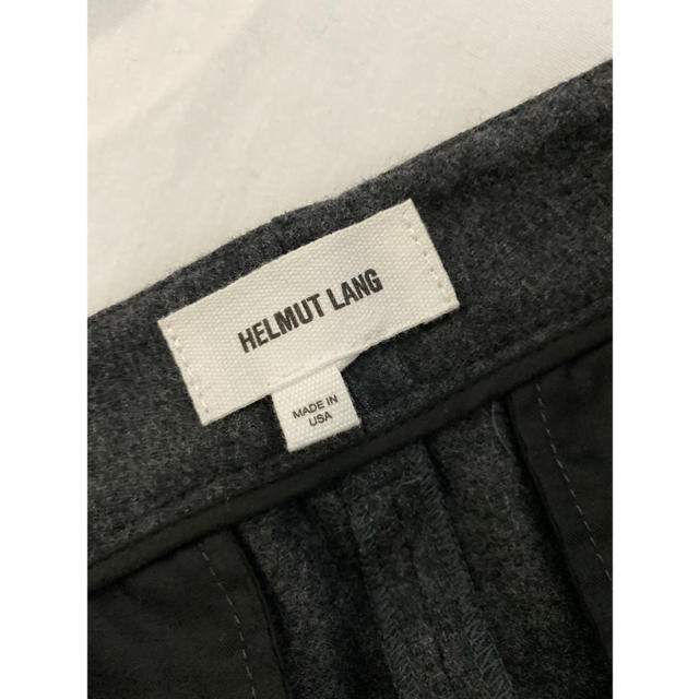 HELMUT LANG(ヘルムートラング)のUSAメイド！HELMUT LANG ウールストレッチジャージーパンツ メンズのパンツ(スラックス)の商品写真