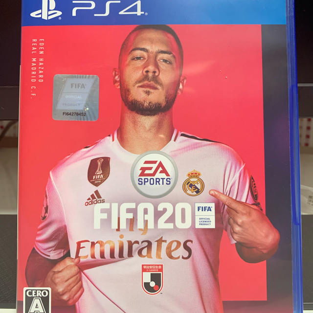 PlayStation4(プレイステーション4)のPS4 FIFA20 エンタメ/ホビーのゲームソフト/ゲーム機本体(家庭用ゲームソフト)の商品写真