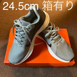 ナイキ(NIKE)のNIKE ダウンシフター8 24.5cm 1回のみ着用 箱無しに変更(スニーカー)