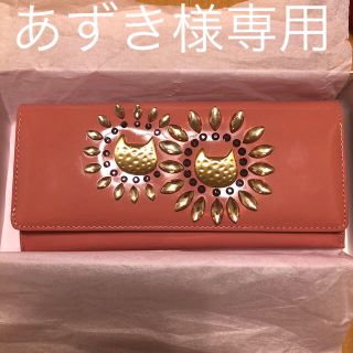 ツモリチサト(TSUMORI CHISATO)の【新品】17日までSALE！！ツモリチサト ピンク ネコ 長財布(財布)