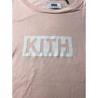 キース(KEITH)のKITH TREATS BOX LOGO Tシャツ XL ピンク キス トリーツ(Tシャツ/カットソー(半袖/袖なし))