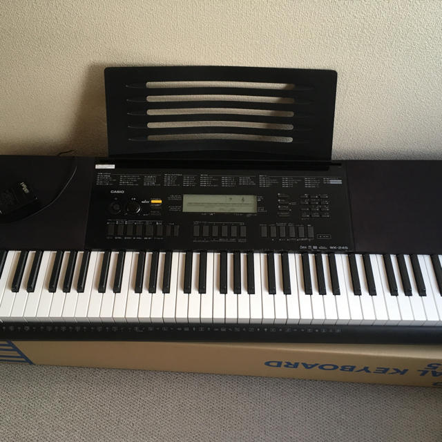 CASIO(カシオ)のcurCASIO 電子キーボード WK245 76鍵盤 楽器の鍵盤楽器(電子ピアノ)の商品写真