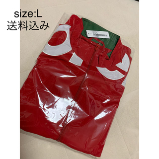 シュプリーム(Supreme)のShoulder Logo Track Jacket_Large_Red(ナイロンジャケット)