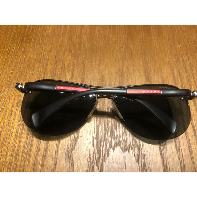 PRADA(プラダ) サングラス ティアドロップ 度なし 黒 TN623-