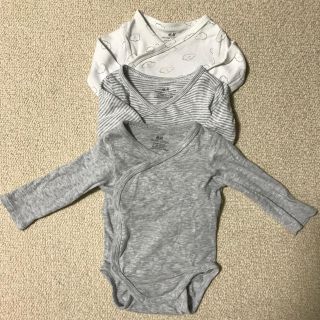 エイチアンドエム(H&M)のH&M 肌着3枚 1-2month(肌着/下着)