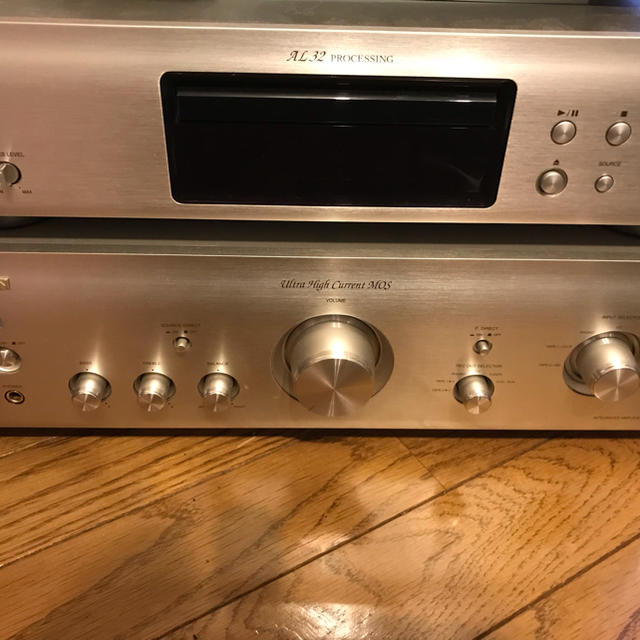 DENONプリメインアンプ pma-390aeとcdプレイヤーdcd-755ae