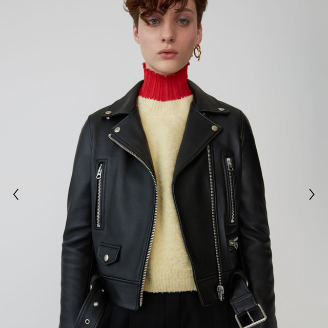 ショップ 【10/6まで】acne studios ライダース ライダースジャケット