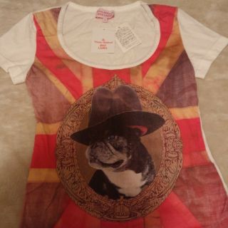 ヴィヴィアンウエストウッド(Vivienne Westwood)のヴィヴィアンウエストウッドレッドレーベル / ﾌﾚﾝﾁﾌﾞﾙﾌﾟﾘﾝﾄ Tｼｬﾂ(Tシャツ(半袖/袖なし))