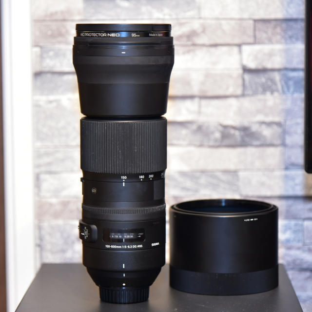 SIGMA(シグマ)のシグマ　SIGMA 150-600 C フィルター・USBDOCK付 スマホ/家電/カメラのカメラ(レンズ(ズーム))の商品写真