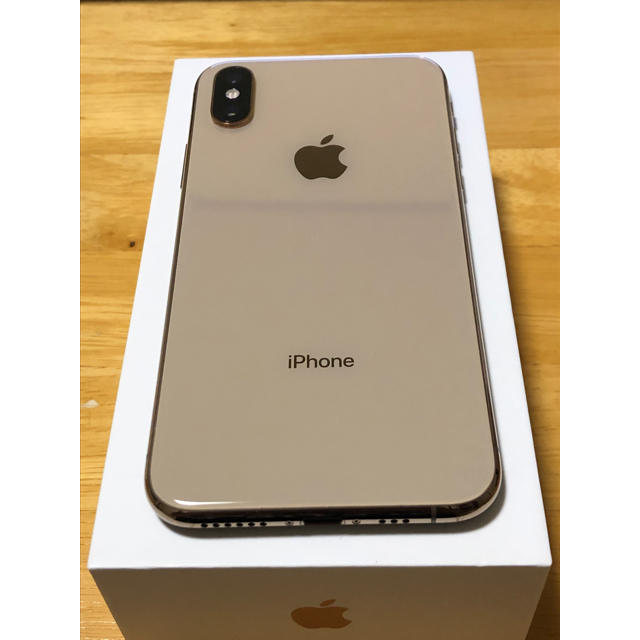 値段が激安 iPhone - iPhone XS ゴールド GOLD 64GB SIMフリー おまけ