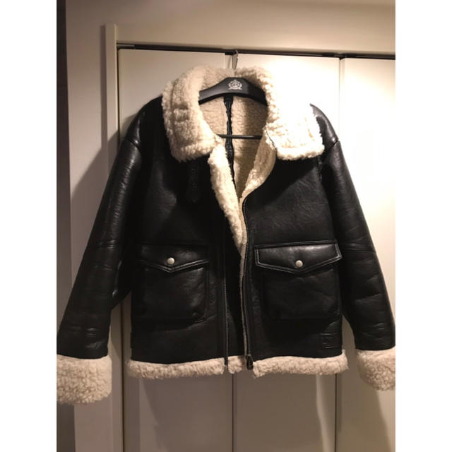 ジャケット/アウターmoussy MOUTON JACKET