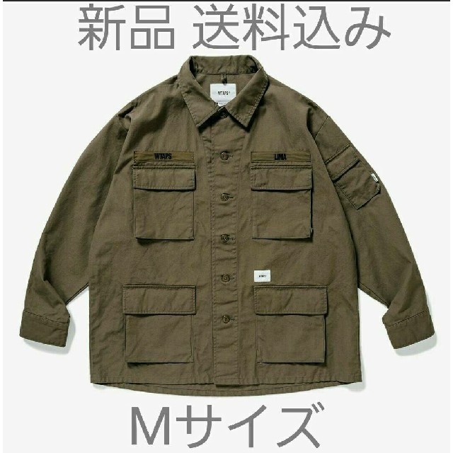 新品 本物 WTAPS 19AW JUNGLE LS オリーブ M ジャケット