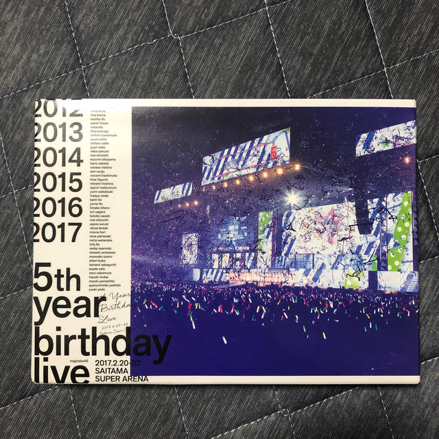 【即出荷】 YEAR 5th - 乃木坂46 BIRTHDAY SAIT 2017.2.20-22 LIVE ミュージック