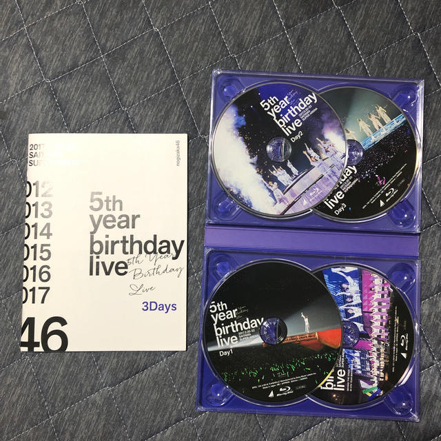 乃木坂46(ノギザカフォーティーシックス)の5th YEAR BIRTHDAY LIVE 2017.2.20-22 SAIT エンタメ/ホビーのDVD/ブルーレイ(ミュージック)の商品写真