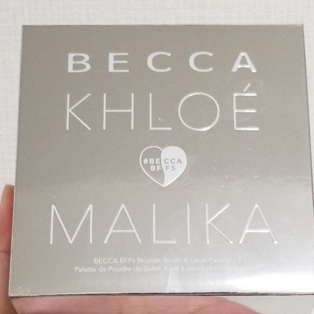 BECCA Khloe Malika コラボ　チーク　シルバーパレット