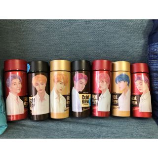 ボウダンショウネンダン(防弾少年団(BTS))の値下げしました！BTS ✖️ Babinski コラボ コーヒーボトル7本セット(K-POP/アジア)