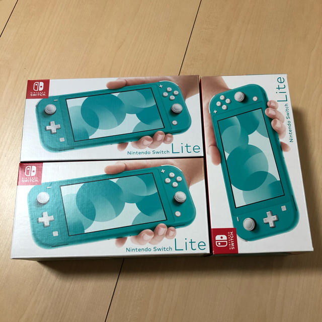 任天堂 Switch lite ニンテンドースイッチライト 本体 ターコイズ3台