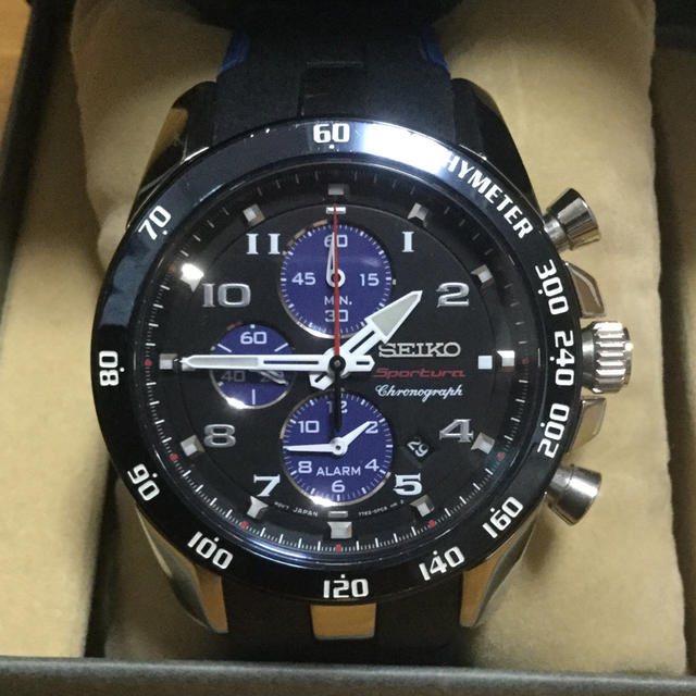 SEIKO(セイコー)のわたぼう様　SEIKO SPORTURA 美品 メンズの時計(腕時計(アナログ))の商品写真