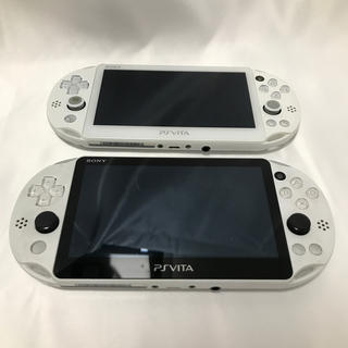 プレイステーションヴィータ(PlayStation Vita)のvita  PCH2000 ジャンク 二台セット(携帯用ゲーム機本体)
