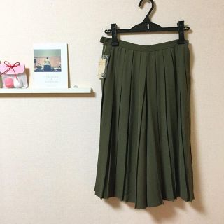 ミスティウーマン(mysty woman)のmystywoman／プリーツ 新品(ひざ丈スカート)