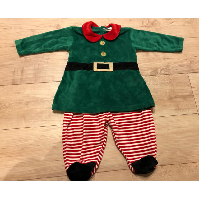 ZARA HOME(ザラホーム)のザラホーム ZARA クリスマス エルフ コスチューム ベビー キッズ/ベビー/マタニティのベビー服(~85cm)(ロンパース)の商品写真