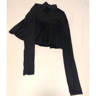 Jean-Paul GAULTIER(シャツ/ブラウス(長袖/七分) ・ ブラック Jean-Paul GAULTIER(シャツ/ブラウス(長袖/七分) ・ ブラック