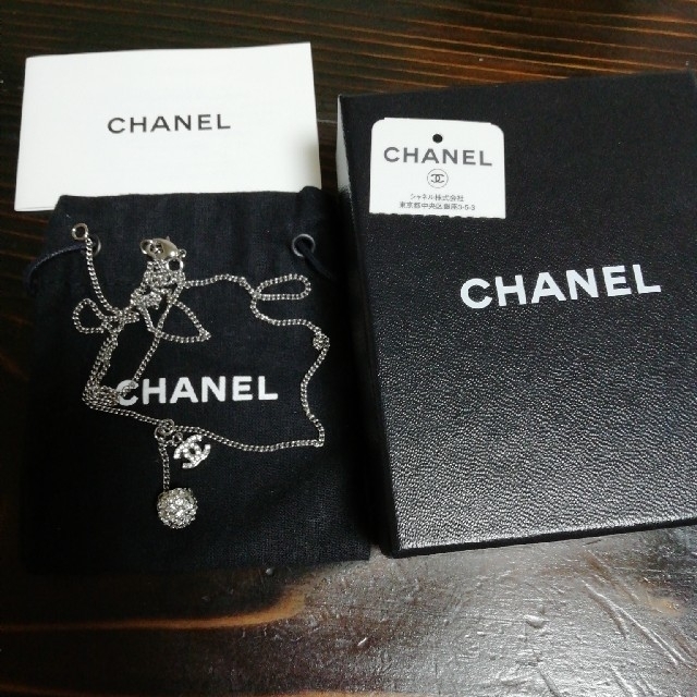 約4260cmココマークトップCHANEL ミラーボール ネックレス シャネル