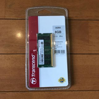 トランセンド(Transcend)のTranscend ノートPC用メモリ 8GB 1.2V (PCパーツ)