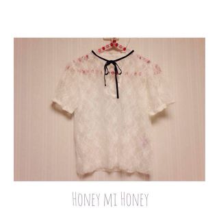 ハニーミーハニー(Honey mi Honey)のlace tops(シャツ/ブラウス(半袖/袖なし))