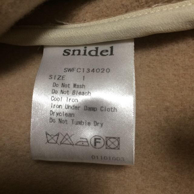 SNIDEL(スナイデル)のsw限定値下げ♡ショートダッフルコート レディースのジャケット/アウター(ダッフルコート)の商品写真