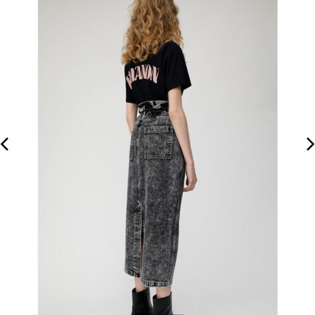 moussy - GATHER HIGH WAIST CHEMICAL スカートの通販 by kame ...