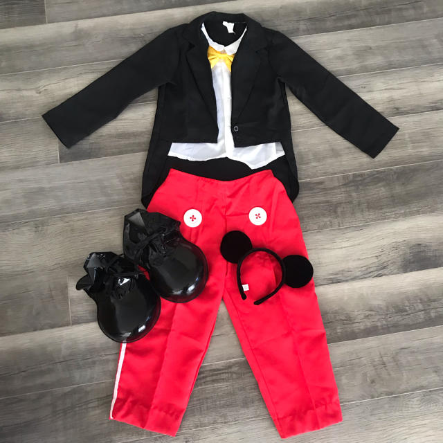 Disney(ディズニー)のハロウィン ミッキーマウス 仮装 コスチューム エンタメ/ホビーのコスプレ(衣装一式)の商品写真