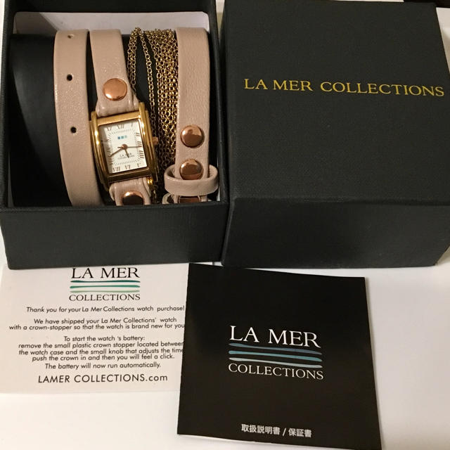 La Mer Collections(ラメールコレクション)の【未使用】LA MER COLLECTIONS 腕時計 レディースのファッション小物(腕時計)の商品写真