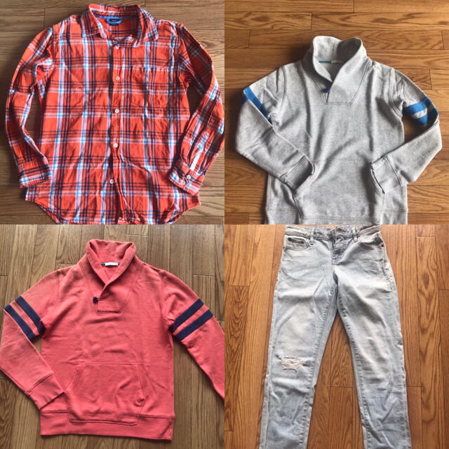 GAP(ギャップ)のまとめ売り 男の子 150-160 キッズ/ベビー/マタニティのキッズ服男の子用(90cm~)(Tシャツ/カットソー)の商品写真