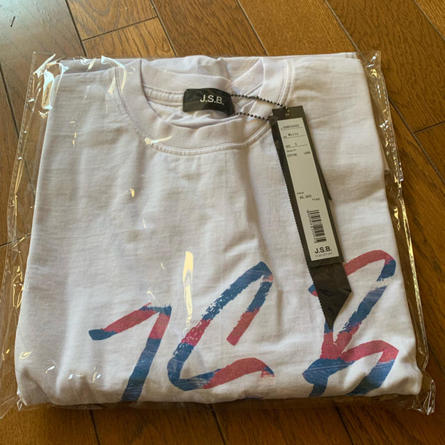 ★三代目 J.S.B. Tricolor Tag Logo Tee  Tシャツ