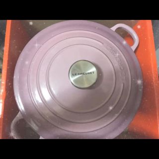 ルクルーゼ(LE CREUSET)の♡美品☆ル・クルーゼ ピンク鍋24㎝＆蒸し器のセット♡(鍋/フライパン)