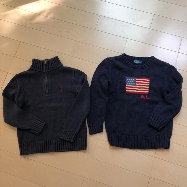 POLO RALPH LAUREN(ポロラルフローレン)のキッズセーター キッズ/ベビー/マタニティのキッズ服男の子用(90cm~)(ニット)の商品写真