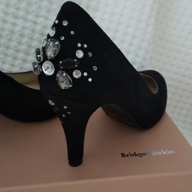 Bridget Birkin(ブリジットバーキン)のピﾖちゃん様専用、ブリジットバーキン　ビジュー　24センチ試着のみ レディースの靴/シューズ(ハイヒール/パンプス)の商品写真