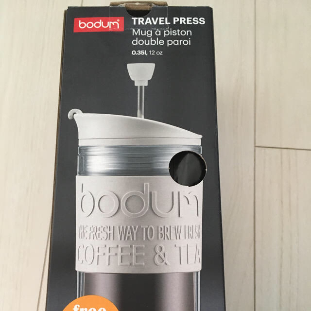 bodum(ボダム)のボダム トラベルプレス 350ml インテリア/住まい/日用品のキッチン/食器(タンブラー)の商品写真