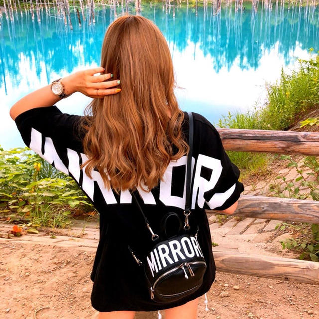 MIRROR9 ★★★ ミラーナイン icon Tshirt / Black