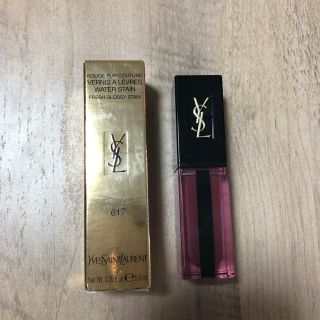 イヴサンローランボーテ(Yves Saint Laurent Beaute)の新品 イヴサンローラン ルージュピュールクチュールヴェルニウォーターステイン(口紅)