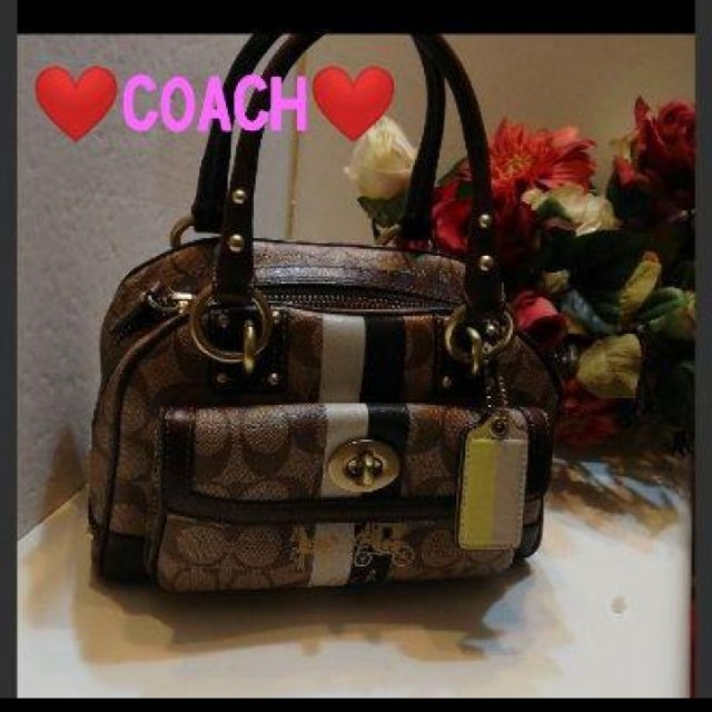 COACH(コーチ)の人気★COACH❤️ミニボストン❤️ レディースのバッグ(ボストンバッグ)の商品写真