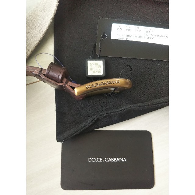 DOLCE&GABBANA(ドルチェアンドガッバーナ)のDOLCE&GABBANA　ベルト　茶 メンズのファッション小物(ベルト)の商品写真