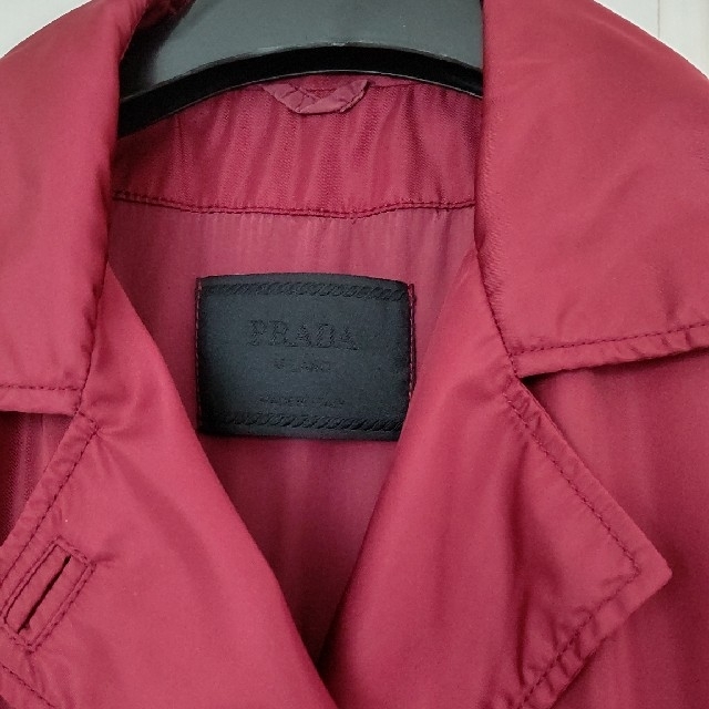 PRADA(プラダ)のプラダステンカラーコート訳あり レディースのジャケット/アウター(ピーコート)の商品写真