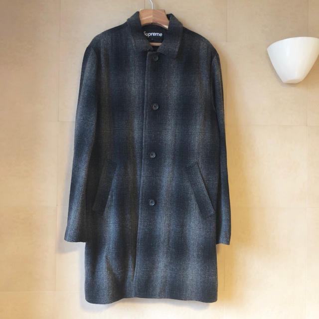 Supreme(シュプリーム)のSupreme  Shadow Plaid Wool Over Coat  メンズのジャケット/アウター(ステンカラーコート)の商品写真