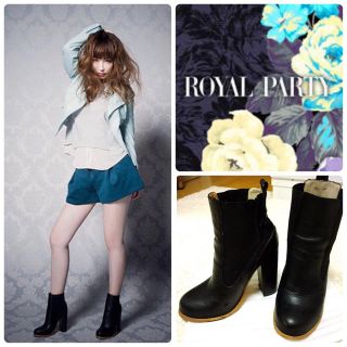 ロイヤルパーティー(ROYAL PARTY)の限定お値下げ中♡サイドゴアブーツ(ブーツ)