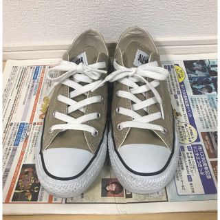 コンバース(CONVERSE)のコンバース オールスター ベージュ✱23(スニーカー)