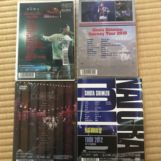 清水翔太  DVDセット 3