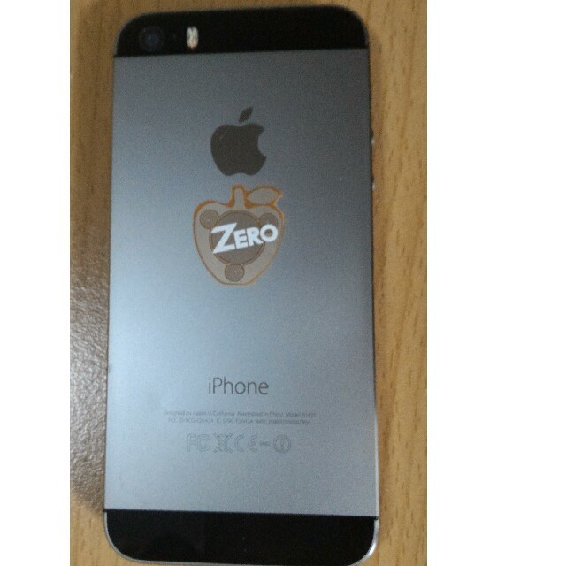 NTTdocomo(エヌティティドコモ)のドコモ iPhone5s スパイダーマン 32GB docomo  指紋認証  スマホ/家電/カメラのスマートフォン/携帯電話(スマートフォン本体)の商品写真