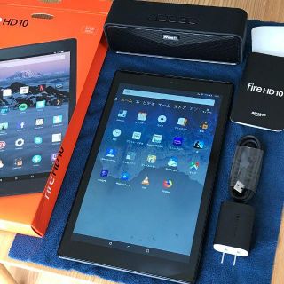 Fire HD10 Muzili Bluetoothスピーカー 第7 Alexa(タブレット)